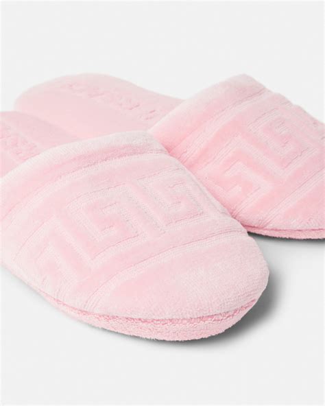 fake versace bath slippers|versace slippers price.